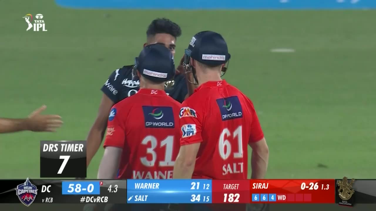 DC vs RCB – Match Highlights IPL 2023