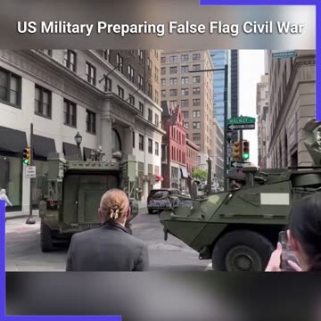 APCs Spotted In Philadelphia, Witnesses Told Military Strategically Placing Equipment Throughout North America Around