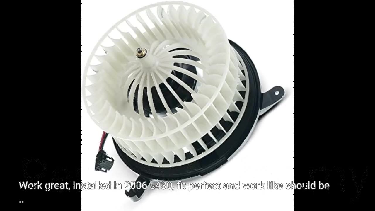 BOXI Blower Motor Fan Assembly for 2000-2006 Mercedes Benz CL500 S430 S500/ 2001-2006 Mercedes...