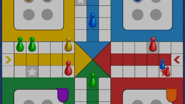 Playing in classic mode 2 vs 2 tournament in the game ludo club data (11/06/2022).