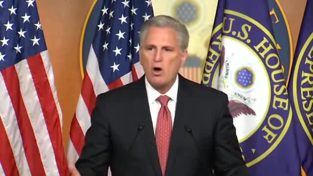 Kevin McCarthy has TENSE exchange with reporter over Trump's decisions on Afghanistan