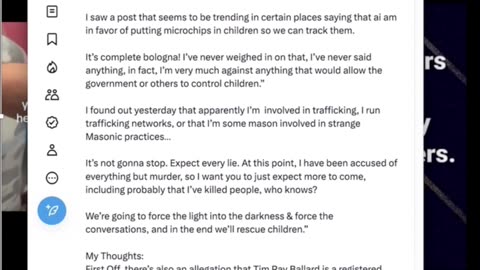 Tim Ballard - "Godless, Leftist Media"