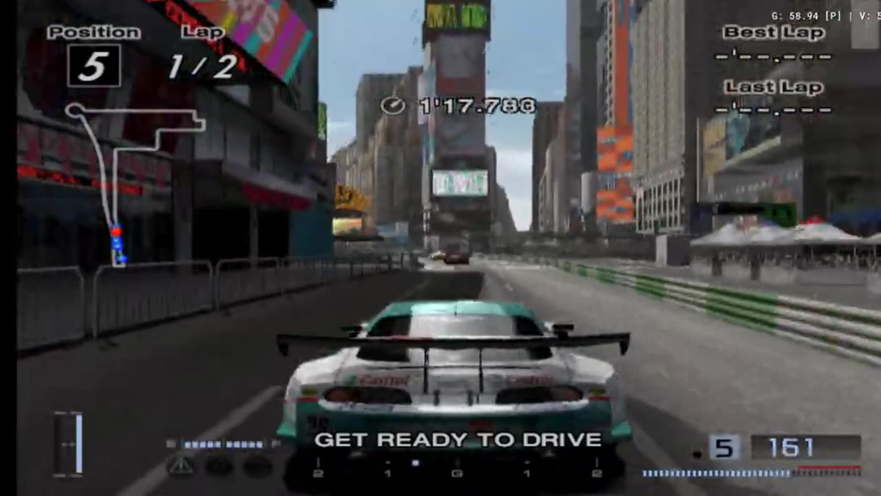 Gran Turismo 4 - Arcade Mode City Courses Race 2 Gameplay(AetherSX2)