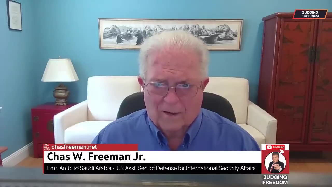 AMB Charles Freeman : Will Zionists Destroy Israel?