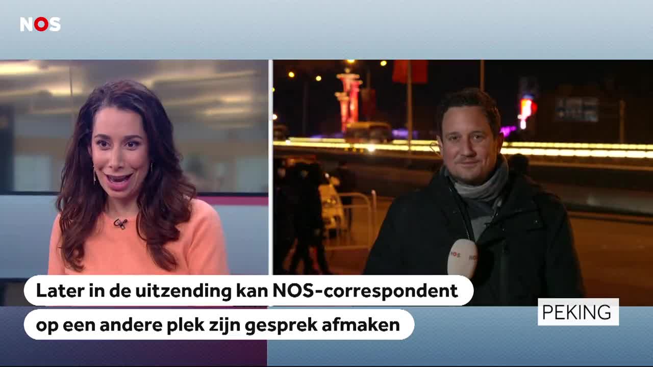 Dutch public broadcaster pulled away by Chinese authorities while on air