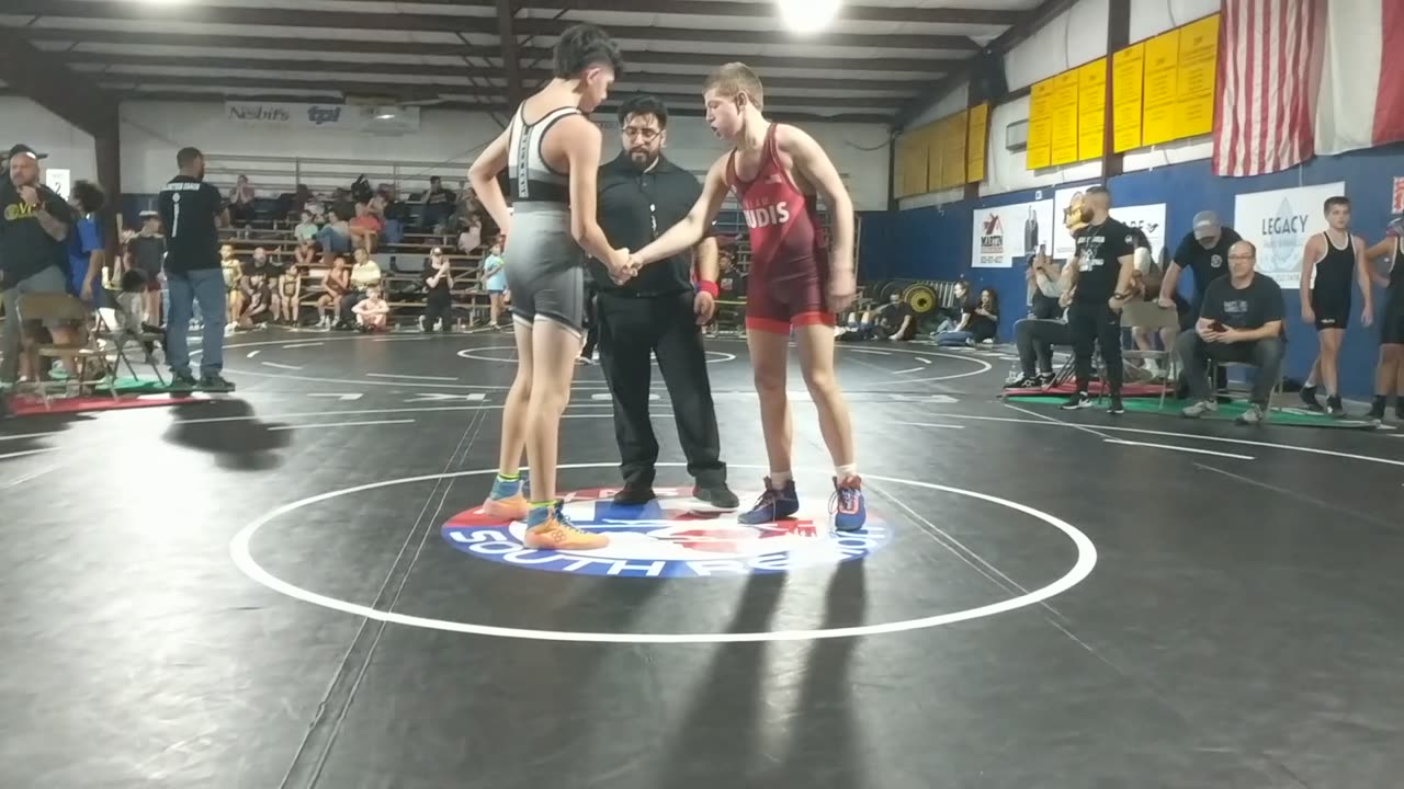 Bodhi's First Wrestling Match