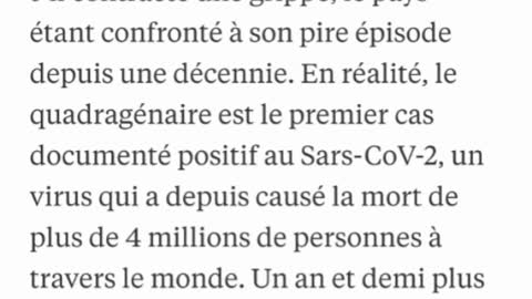 👀Le fameux cas zéro, encore une question sans réponses 👀