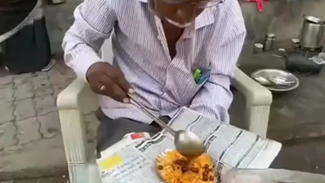 The old man how to sell.