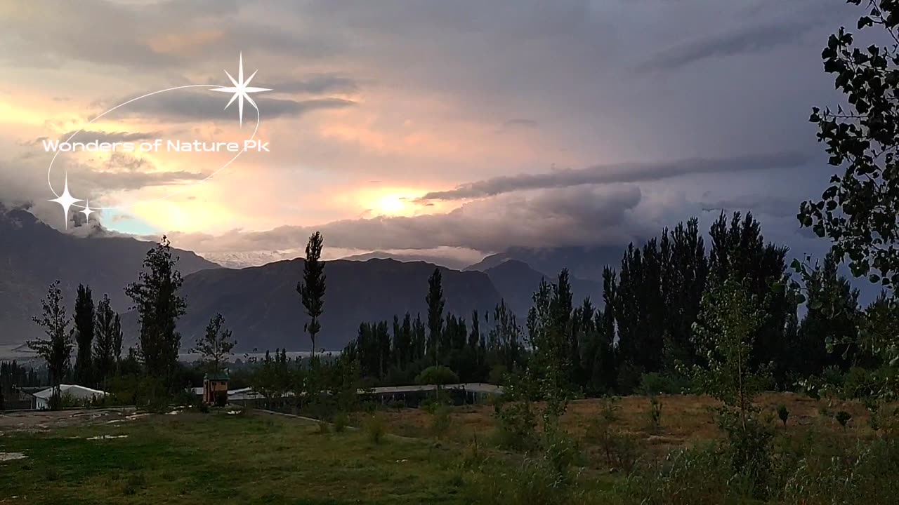 Rain after Skardu Sadpara road