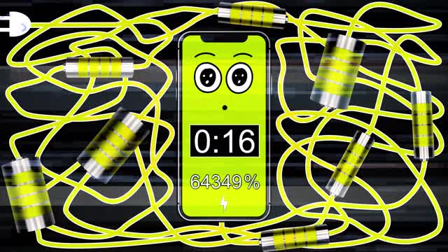 Overcharging Phone Battery !!950399% [2 Minute Timer Bomb] ⚡