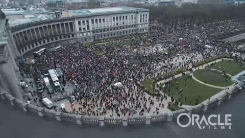 brussel today against corona restrictions