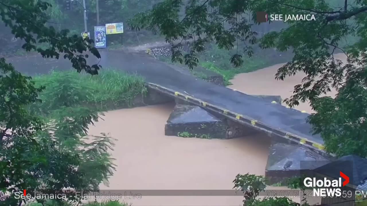 Hurricane Beryl batters Jamaica with heavy rains and winds