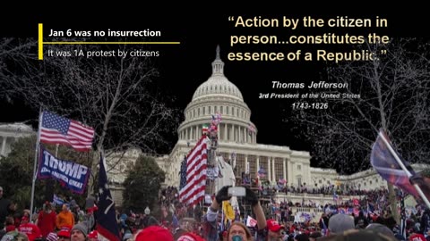 January 6 was a protest not an insurrection