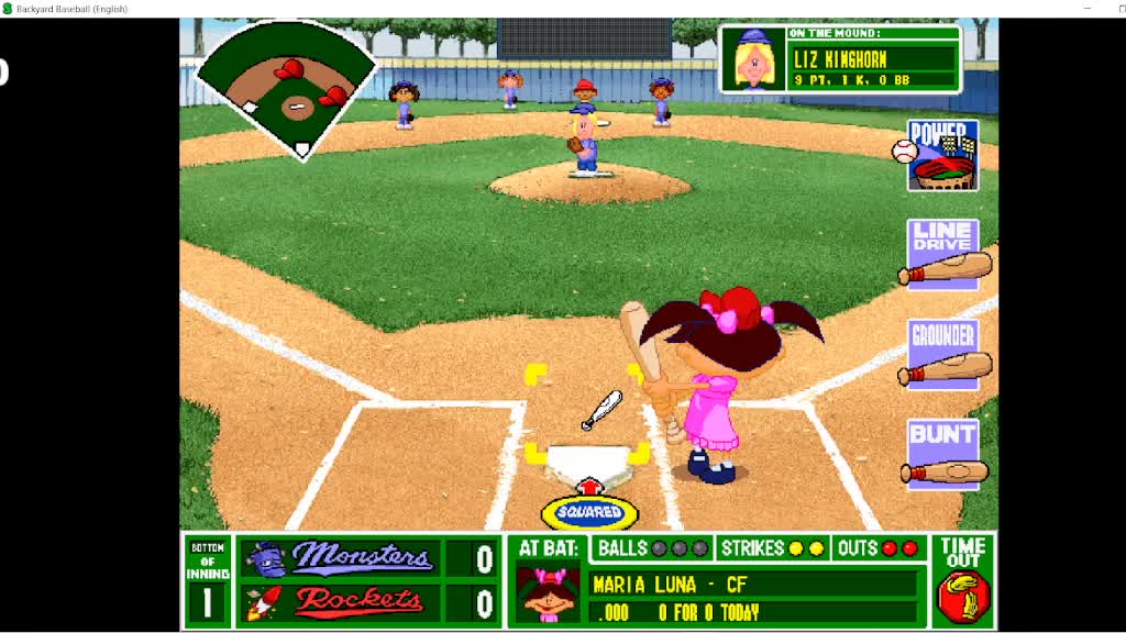 A NEW BEGINNING!!! Backyard Baseball Red Rockets Game 1 vs. The Blue Monsters