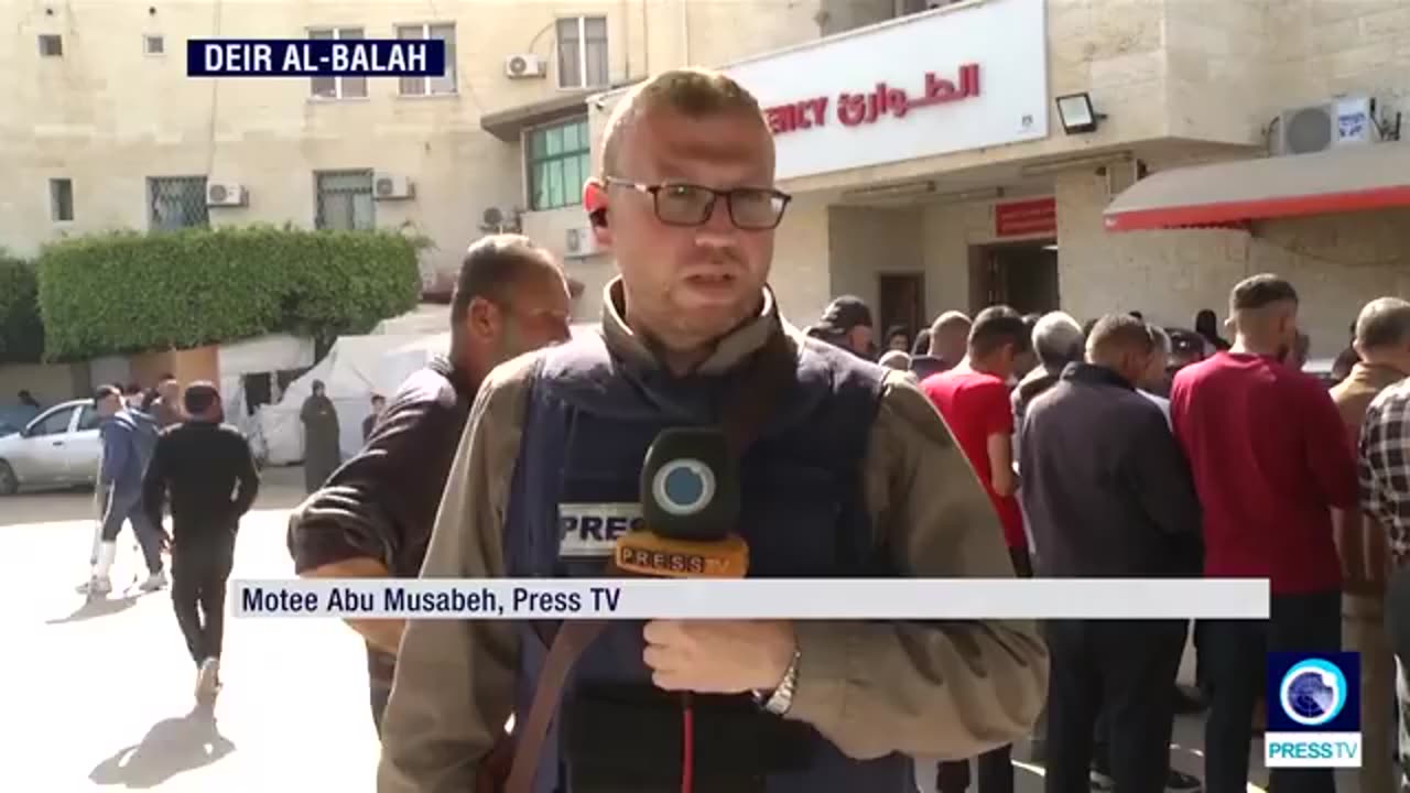 Press TV's correspondent Motee Abu Musabeh provides latest updates