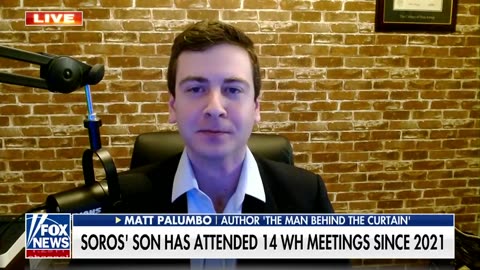 George Soros jr, son EXPOSED visiting Biden White House FOURTEEN times