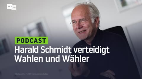 Harald Schmidt verteidigt Wahlen und Wähler – der Mainstream springt sofort darauf an