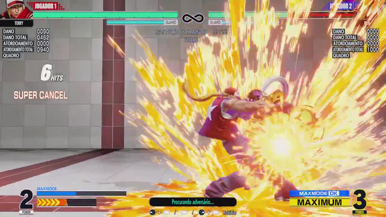 Terry Shatter Strike 100% combo