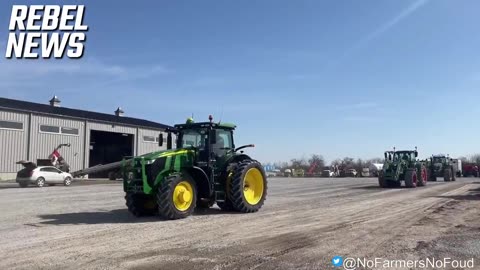 CANADA: The Canadian farmers protest against the carbon tax!