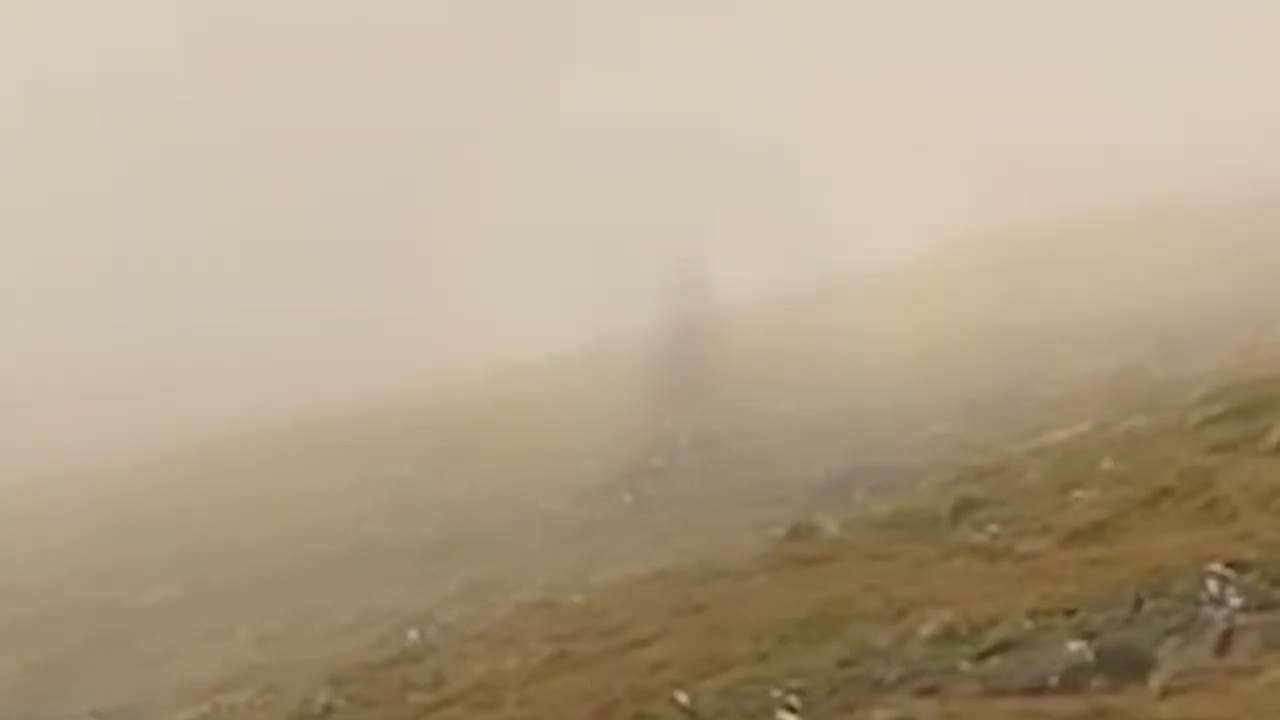 Hiker captures 'ghostly figure' walking alongside him in Lake District
