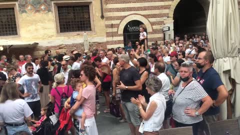 Verona Piazza dei signori