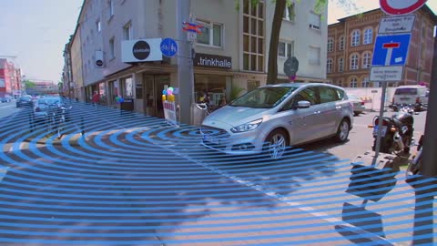 The Car That Can See Around Corners