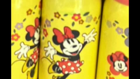 Disney Parks Minnie Mouse Water Bottle #shorts