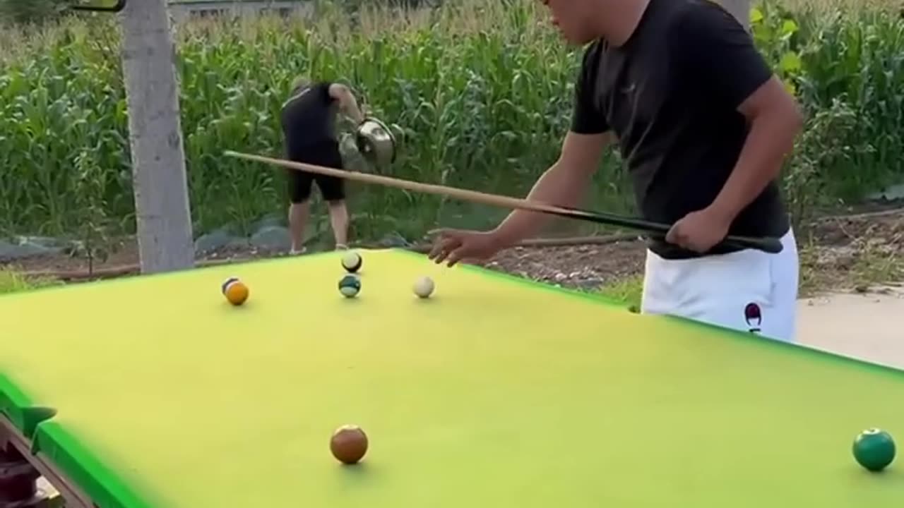 Funny pool table