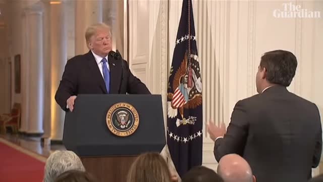 Trump “Argument ”With CNN Reporter Went Viral