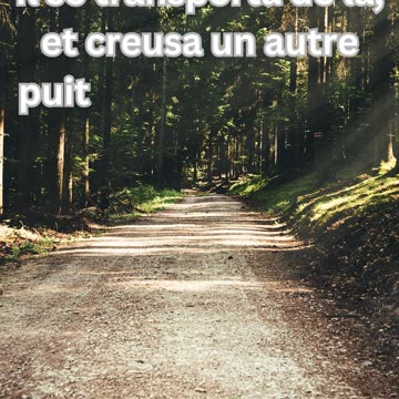 "La Source de Réconfort" GENÈSE 26:22