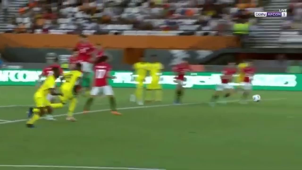 ملخص مباراة مصر والموزمبيق
