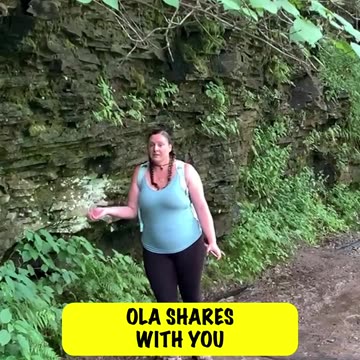 OLA SHARES WATERFALL WATER WITH YOU!