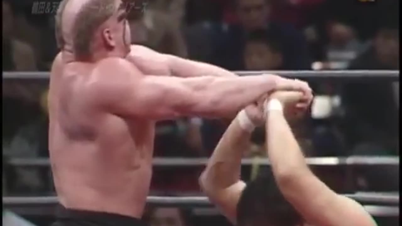 (1987.12.03) The Road Warriors vs Genichiro Tenryu & Jumbo Tsuruta - AJPW