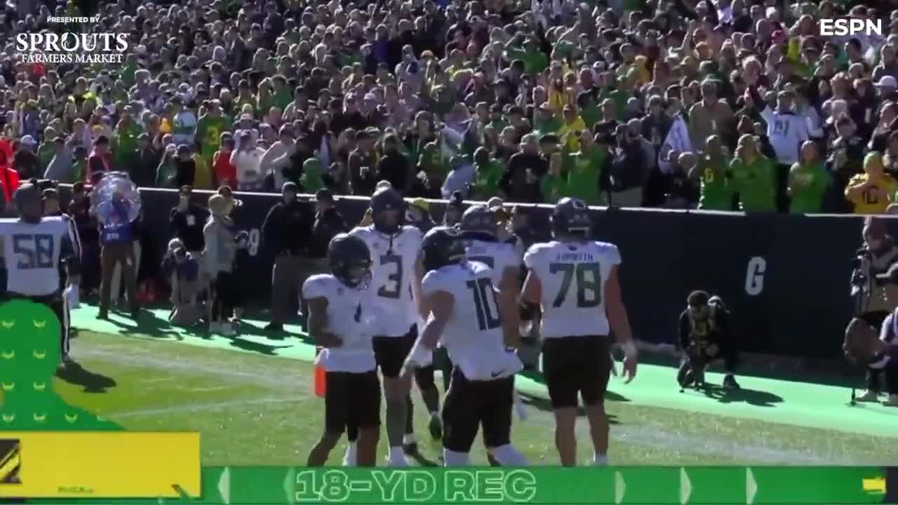 No. 8 Oregon vs. Colorado _ Game Highlights _ College Football _ 2022 Season