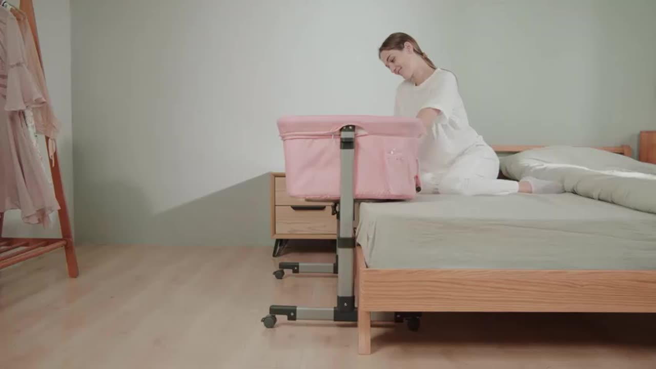 Baby Adjustable Portable Bed