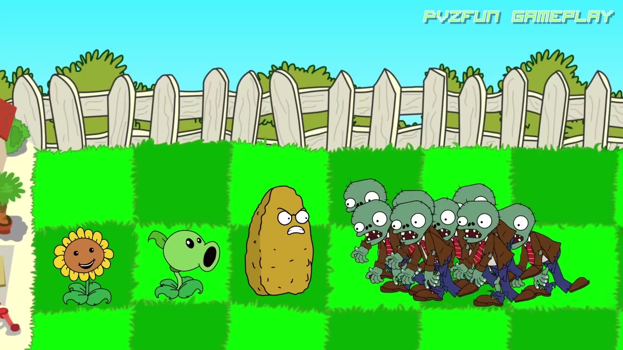 Plants Heroes vs Zombies Animation - Episode 3 - Pac-Man Vs Zombies Animation Really Not Heroes