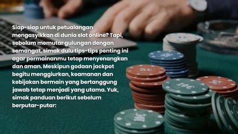 Gulung dan Menang-Tips Terkini untuk Bermain Slot Online dengan Bijak