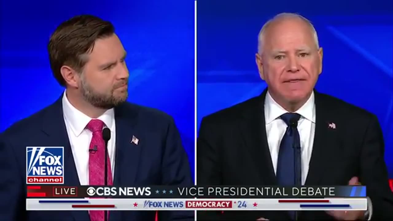 Tim Walz_ What would Trump talk about if we fixed the border