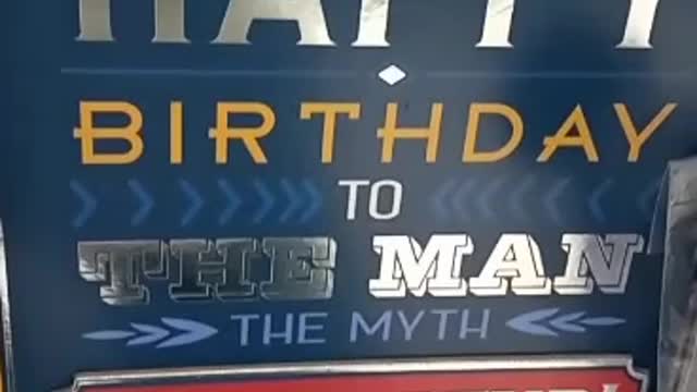 HAPPY BIRTHDAY TO ME