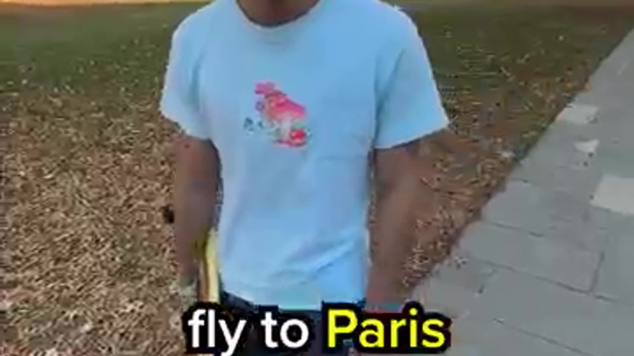 Would you fly to paris for A Baguette