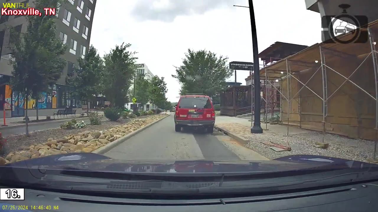 MAN EMBARRASSES HIMSELF LYING ON DASHCAM