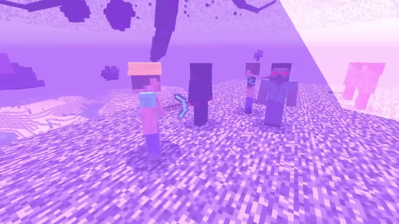 all Herobrine creepypasta mobs vs Wither Storm 7 STAGE in minecraft3