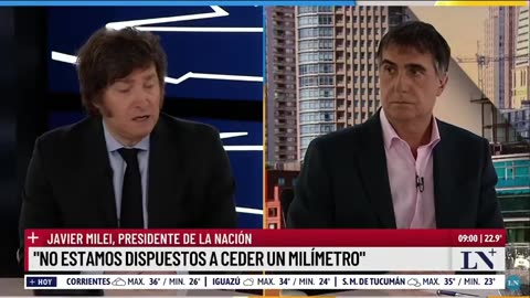 Milei sobre el narcotráfico en Rosario