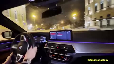 Street drift in the BMW M5 & CLS 63 AMG