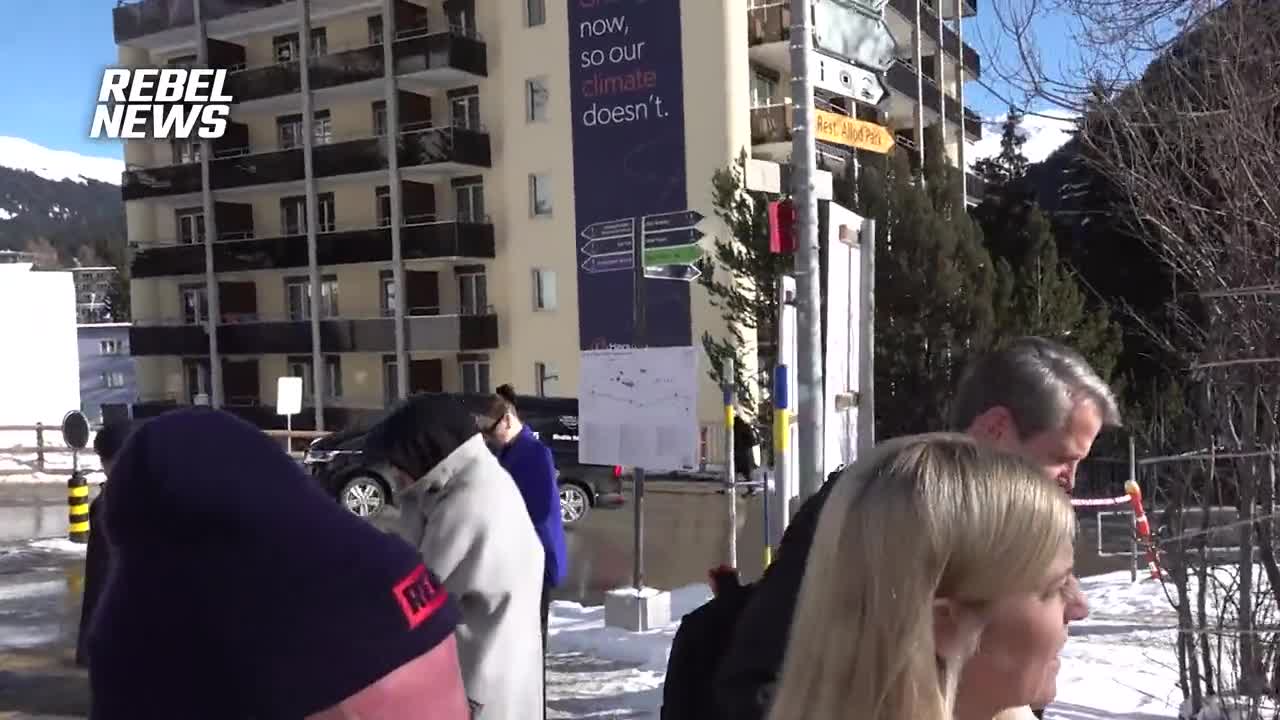 Brian Kemp asked questions in Davos.