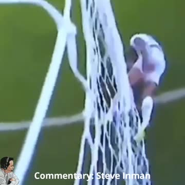 The first soccer player to actually be injured without acting