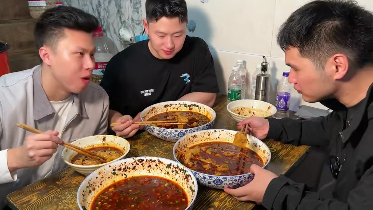 Buy And Eat One Big Bowl of Spicy Noodles