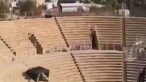 A propaganda video made by the Islamic regime in Iran