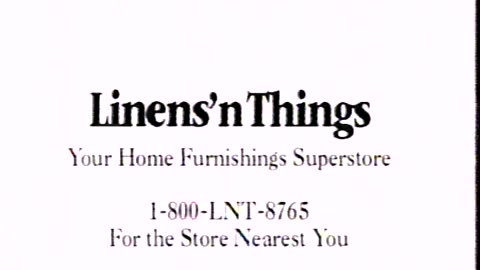 January 1997 - Linens 'n Things Clearance Sale
