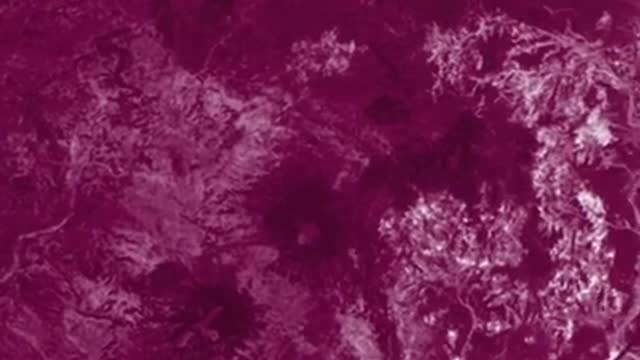 .Strange Glowing Pink Planet #shorts